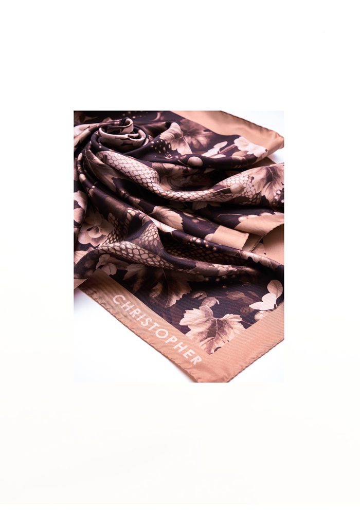 Art Scarf Mocha
