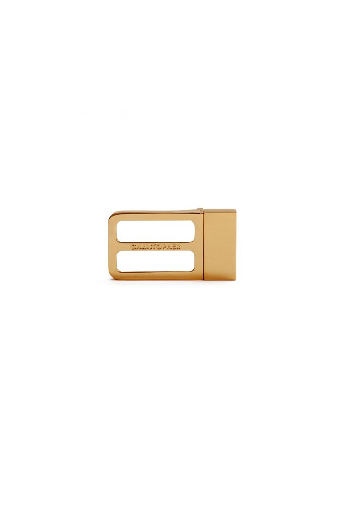 C Lucent Buckle Gold